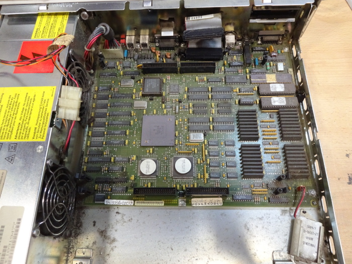 Sicht auf Mainboard
